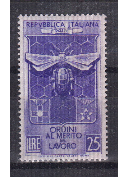1953 Ordine al merito del Lavoro Perfetto non Linguellato 1 Val Sassone 708